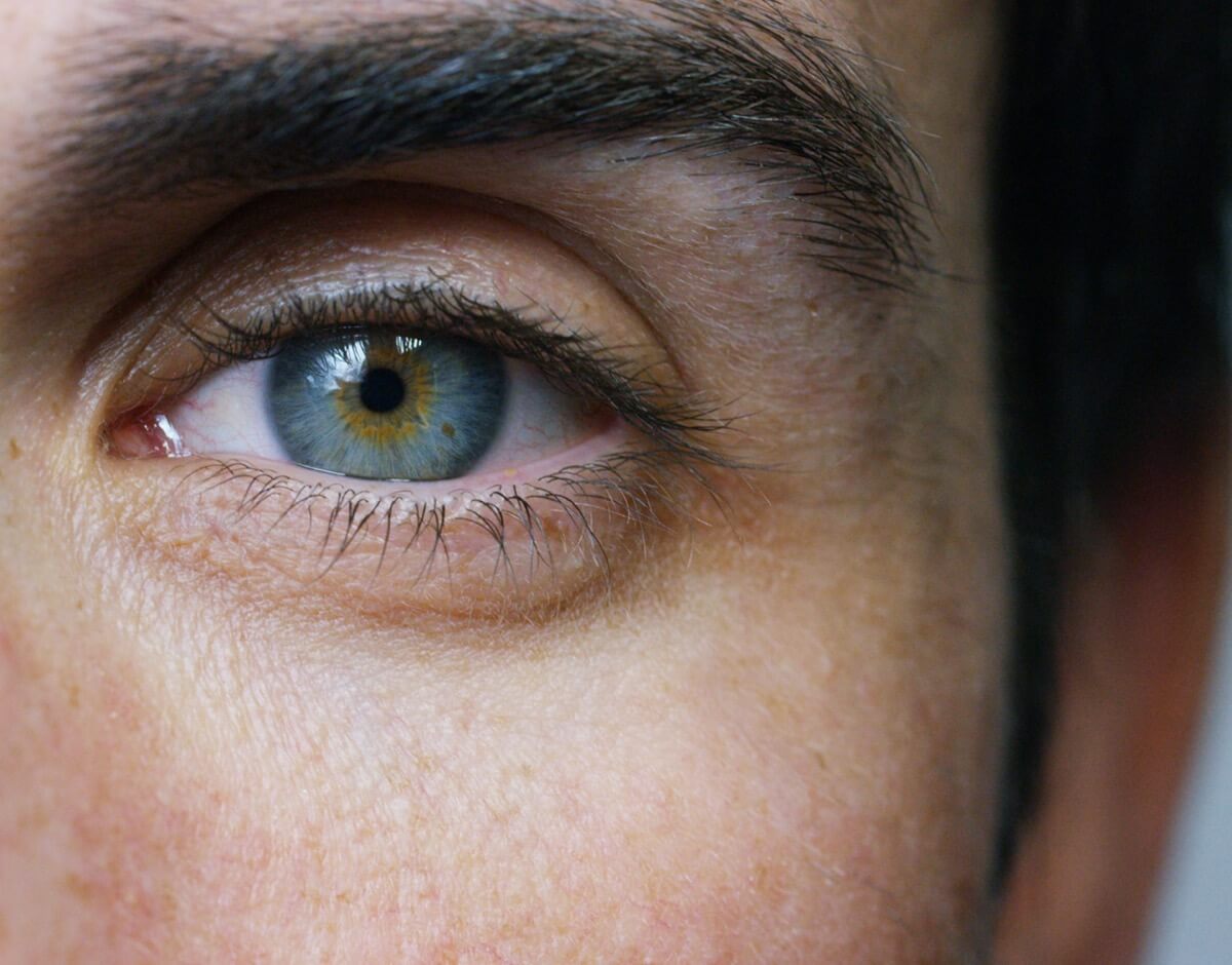 Closeup of a Green Eye
