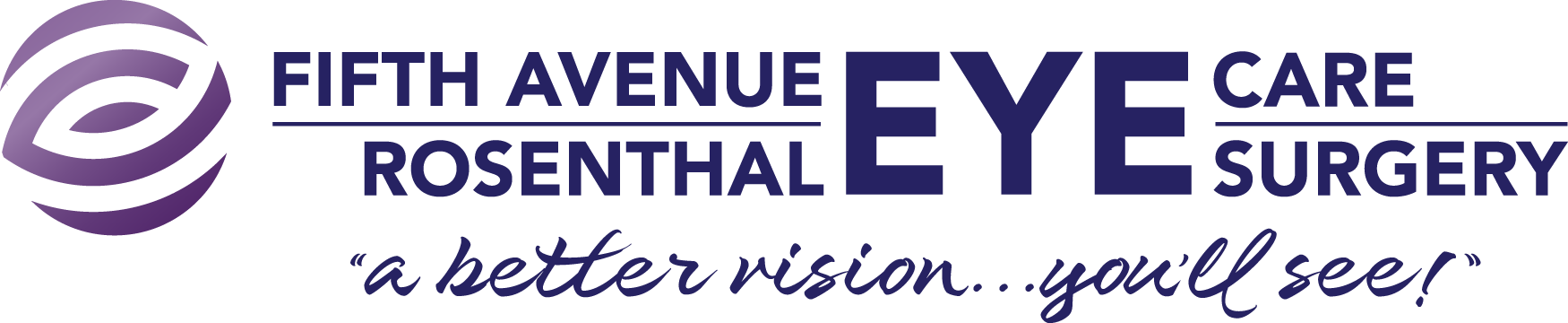 Rosenthal Eye Surgery & Fifth Avenue Eye Care Logo